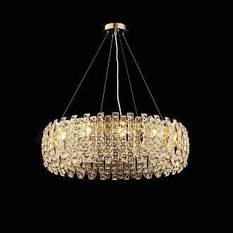Люстра Ø800*H230(H1200) мм, E14 12*40W (480W) NewRgy H GOLD (Золото) M47-ф800*H230 H GOLD