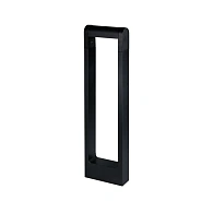 Уличный светильник 16*6*60 см, 1*LED*12W, 3000K, Arte Lamp Trapezio A2466PA-1BK, Черный