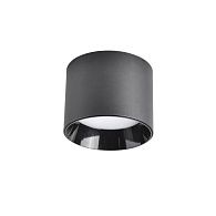 Светильник Ø85 x H70, мм, 1*15W, SANDY BLACK+BLACK (Черный+Черный) Rilon 009D MZ SBK+BK SANDY BLACK+BLACK