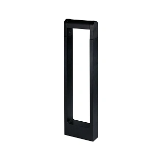 Уличный светильник 16*6*60 см, 1*LED*12W, 3000K, Arte Lamp Trapezio A2466PA-1BK, Черный