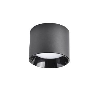 Светильник Ø85 x H70, мм, 1*15W, SANDY BLACK+BLACK (Черный+Черный) Rilon 009D MZ SBK+BK SANDY BLACK+BLACK