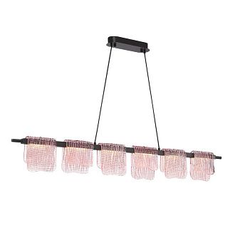 Подвесной светильник 122*15*150 см, 1*LED*36W, 4000K, ST-Luce Voile SL6021.403.36, черный