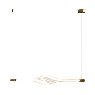 Подвесной светильник 96*13,5*316,5 см, LED, 3000К, Maytoni LOOP MOD290PL-L23BS3K латунный