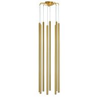 Подвесная люстра *34*81-161 см, *LED*40W, 3000K, Lightstar Tubo L8T747433, золотой