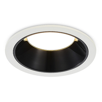 Встраиваемый светильник 8,5*4,5 см, 1*LED*7W 3000K ST LUCE ST755.438.07 черный, вр 7,5 см
