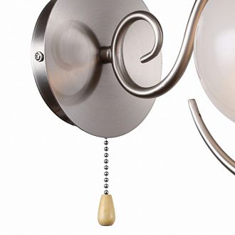 Бра F-Promo Fabbio 2349-1W, D280*W120*H200, никеля, белое матовое стекло