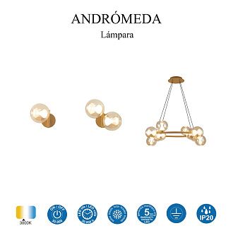 Люстра подвесная ANDROMEDA 9555
