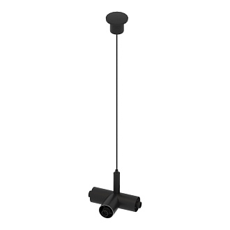 Подвесной токопроводящий Т-коннектор TECHNO ST LUCE ST1601.469.00 черный