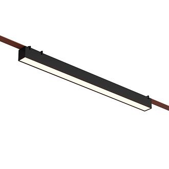 Светильник на шине 64,2*4*4,5- см, *LED*24W, 2700-6000K, Denkirs BELTY LINEAR DK5676-BK, черный пластик
