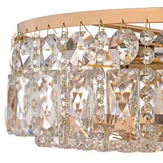 Люстра потолочная *40*31 см, 6*E14*40W, Arti Lampadari Sara Gold Sara E 1.3.40.105 G, золотой