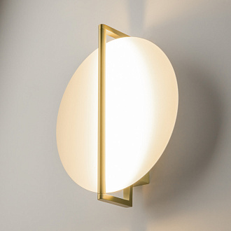 Бра 11,1*34*30 см, LED, 14W, 3000К, Maytoni Mira MOD279WL-L14G3K золотой