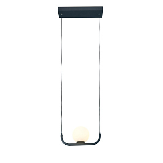 Светильник подвесной 30*13 см, 8W 3200K ST LUCE BOTELLI SL1581.403.01 Черный