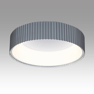 Потолочный светильник *46*13,5 см, LED 1*56W, 3000-4000-6500 К, Sonex Sharmel 7713/56L, белый/серый