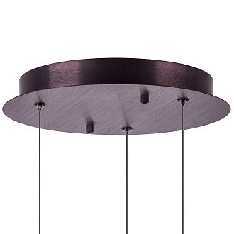 Люстра подвесная 40*-160 см, 18W, 3000K, Lightstar Caramello 796139, Кофейный