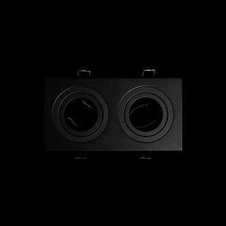 Встраиваемый светильник 18*9*2,5 см, GU10 LOFT IT Hap 10341/2A Black черный, вр 7,5*14,5 см