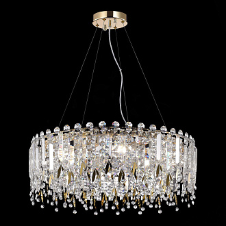Люстра подвесная 59 см, 360W, ST LUCE DESIO SL1655.203.08 Золотистый