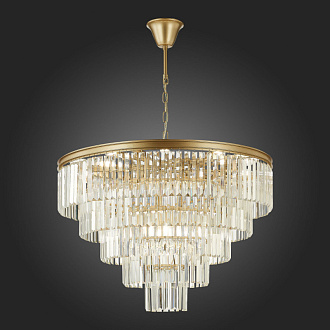 Люстра подвесная 80 см, ST LUCE ERCOLANO SL1624.203.15 шампань