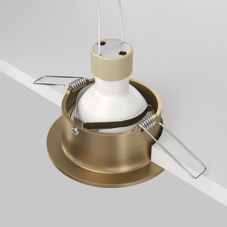 Светильник 9 см, Technical DL027-2-01-MG, матовое золото, вр 7 см