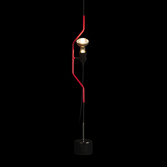Подвесной светильник 11*400 см, 1*E27*40W LOFT IT Parentesi 10346/1 Red красный, черный