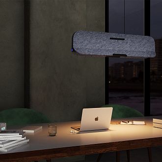 Подвесной светильник Maytoni MOD408PL-L12B3K 90*14*60-220 см, *LED*13W, 3000K, Maytoni Optimista MOD408PL-L12B3K, Черный