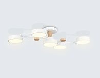 Подвесной светодиодный светильник с пультом 83*40*16- см, **W, 3000-6400K, Ambrella Light Comfort FL4834, белый