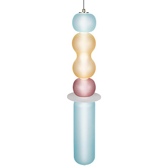 Светильник 15 см, 18W, 3000K, Lollipop 10239P/F, золото