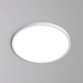 Накладной светильник 40*2,5 см, 36W, 3000-6000К, Denkirs THIN DK6522-WH белый
