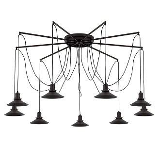Светильник подвесной Citilux Эдисон CL451292, черный, диаметр 150 см