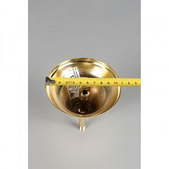 Подвесная люстра 82*70-120 см, 10*E14, 60W, Aployt Anula APL.810.03.10, золотой