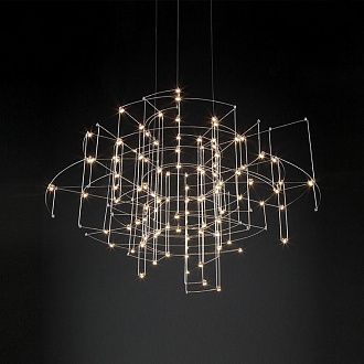 Подвесная люстра CHILL B D60 60*60*45 см, *LED*60W, ImperiumLoft CHILL-B01, Хром