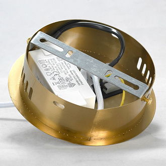 Подвесной светильник Lussole LSP-8692, 20*100 см, матовое золото