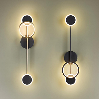 Бра 11*63 см, 12W, 3000K, 740Lm, 2-3 м2 Odeon Light Denzel 4322/16WL