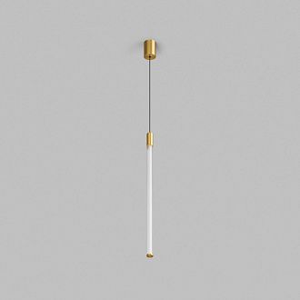 Подвесной светильник 4 см, 16W, 3000K, Denkirs Aura DK4314-BR, матовое золото