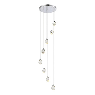 Светильник 50 см, 24W, 3000K, ST Luce Cascato SL6114.103.08, хром