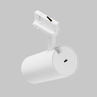 Трековый трехфазный светильник 8 см, 30W, 2700-5000K, Maytoni Focus Led TR197-3-30WCCT-M-W, белый