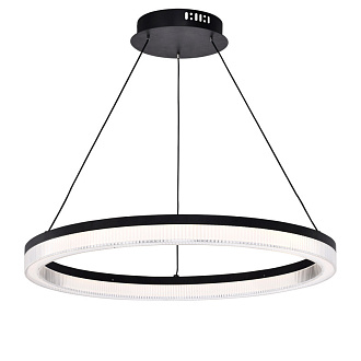 Подвесной светильник 60*150 см, LED, 30W, 4000К, Favourite Cirkler 4399-6P черный