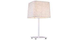 Настольная лампа *25*48 см, 1*E27*60W, Lucia Tucci Bristol BRISTOL T894.1, белый