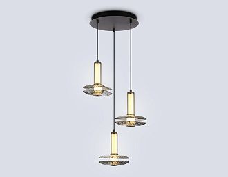 Подвесной светодиодный светильник **- см, **W, 3000K, Ambrella Light High Light LH31012, серый