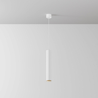 Подвесной светильник  5,2*30 см, LED 12W, 3000К, Белый Maytoni Focus LED P072PL-L12W3K-1