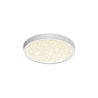 Cветильник 23*2,5 см, LED 18W, 3000/4000 К, IP40, белый, пластик Sonex Omega White, 7661/18L