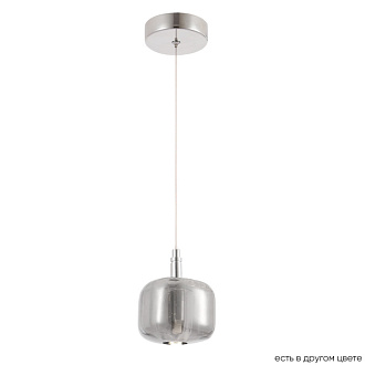 Светильник 10 см, Crystal Lux BOX SP1 CHROME/SMOKE, хром