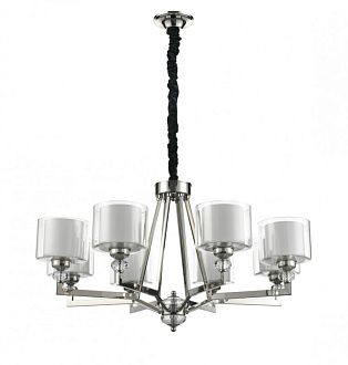 Подвесная люстра  92*128 см, 8*E27 хром Vele Luce Lotus VL1053L08