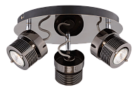 Спот Ø280 x H120, мм, 3*15W (45W), BK (Черный) Sfera Sveta 8705-03/P104 BK