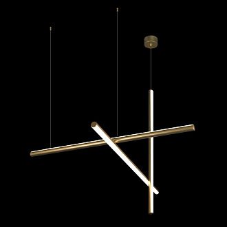 Подвесная люстра 78 см, 23W, 3000K, Loft IT Coordinates 10393/D, золото