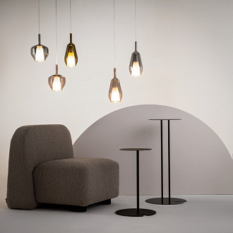 Подвесной светильник 20*20*334 см, 1*E27, 60W, Maytoni Duality MOD271PL-01B5 черный