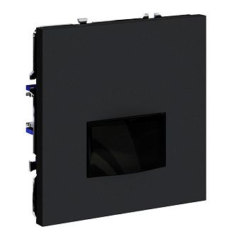 Датчик движения встраиваемый Voltum S70, графит пластик Soft touch VLS070507