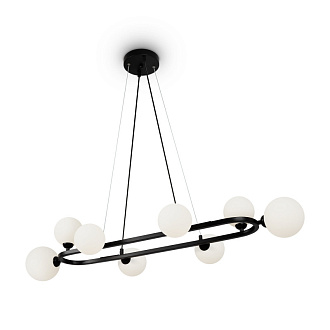Светильник 100 см, Freya FR5222PL-08B1, черный