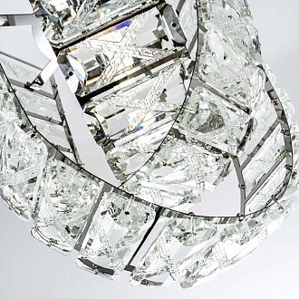 Подвесная люстра 20x20x50см, G9, 2xG9Вт, , Modelux ML.755.2 CR Хром