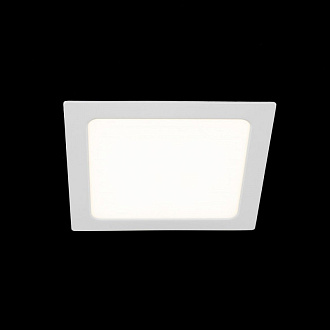 Светильник встроенный 17*3 см, LED*16 W, 4000 К, Белый Citilux Галс CLD55K16N, вр 14,5 см
