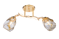 Люстра Ø500 x H220, мм, 2*40W (80W), GOLD (Золото) Rilon 06662/2 GOLD